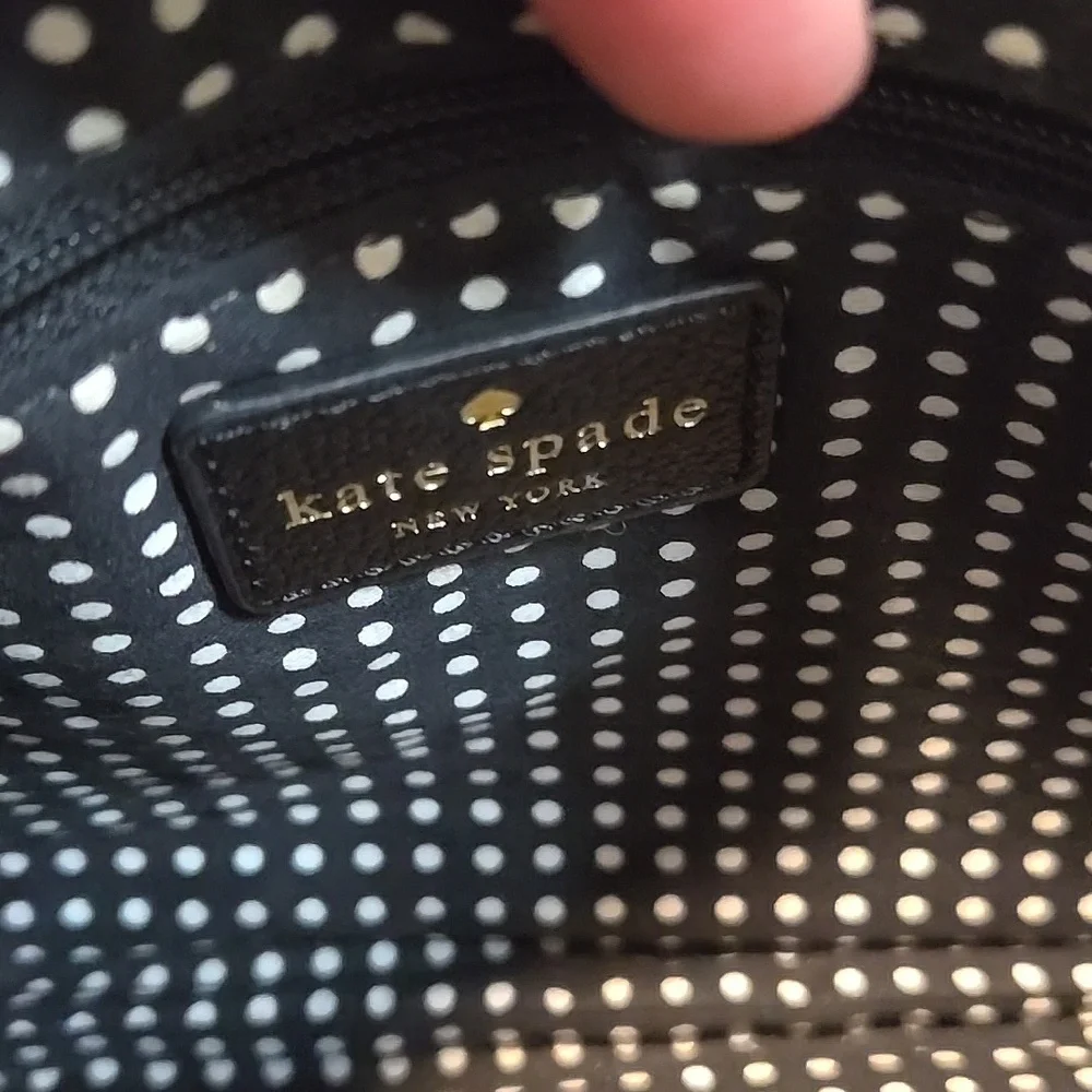 Kate Spade Black Leather‎ Crossbody
